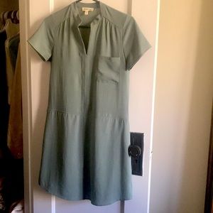 Sage Green Chiffon Dress